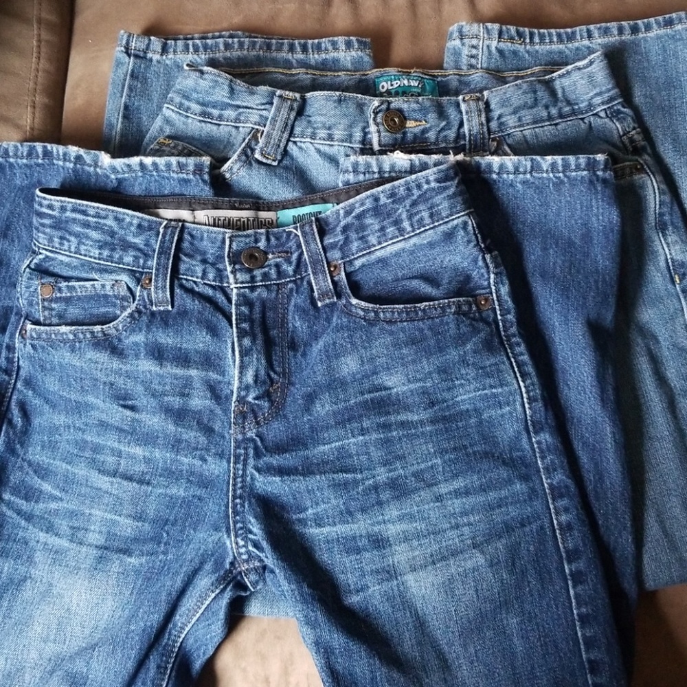 Bundle of boys jeans